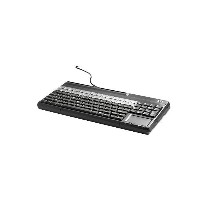 863544-061 HP USB POS Tastiera Keyboard with Magnetic Stripe Reader