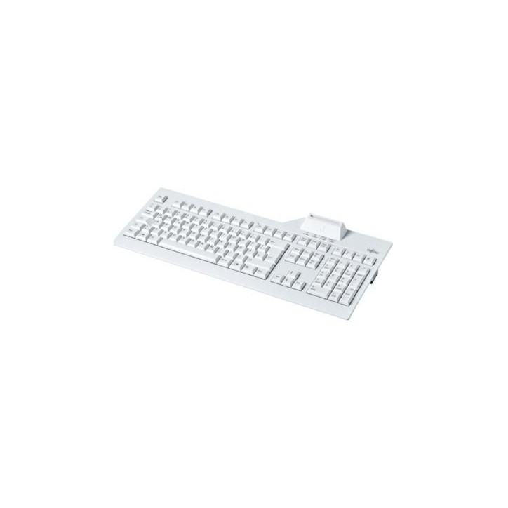 S26381-K538-L185 Fujitsu KB SCR2 security Tastiera Keyboard class-2 SmartCard reader USB 2.0 Marble Grey