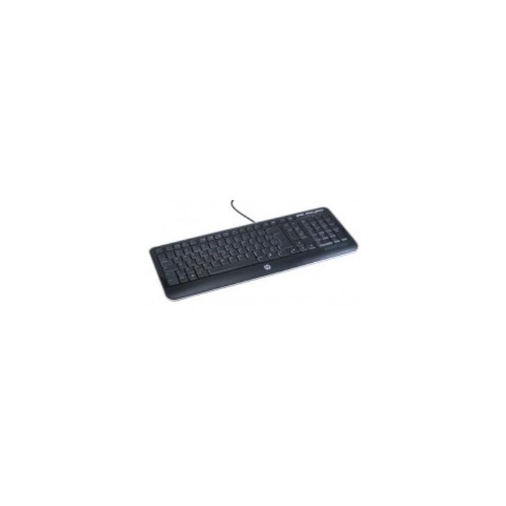 588473-061 HP Wired Tastiera Keyboard Black USB
