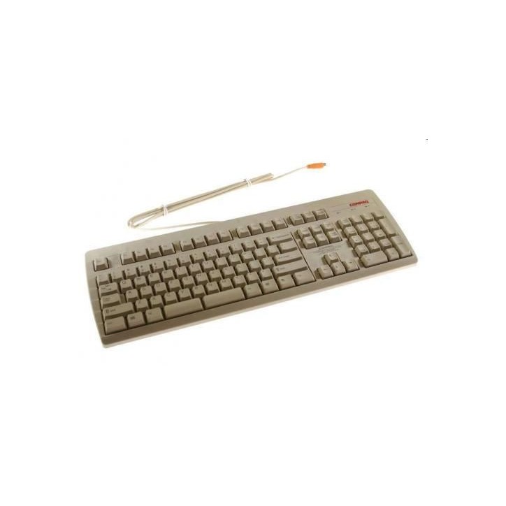 C4739-60117 HP E-vectra Tastiera Keyboard Italian layout PS/2 105 Key Quartz Gray 701428-061