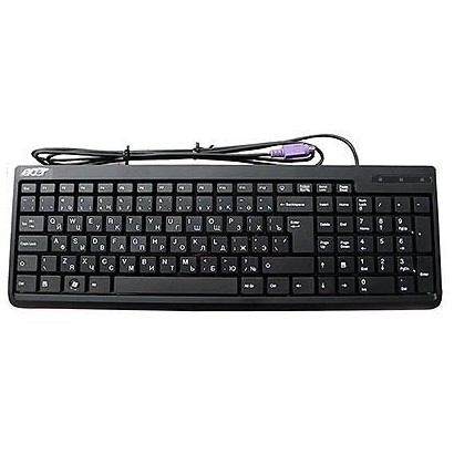 KB.PS20B.127 KB.PS20B.127 Acer Tastiera Keyboard LITE-ON SK-9611 PS/2 105KS Black Italian ACER DSE