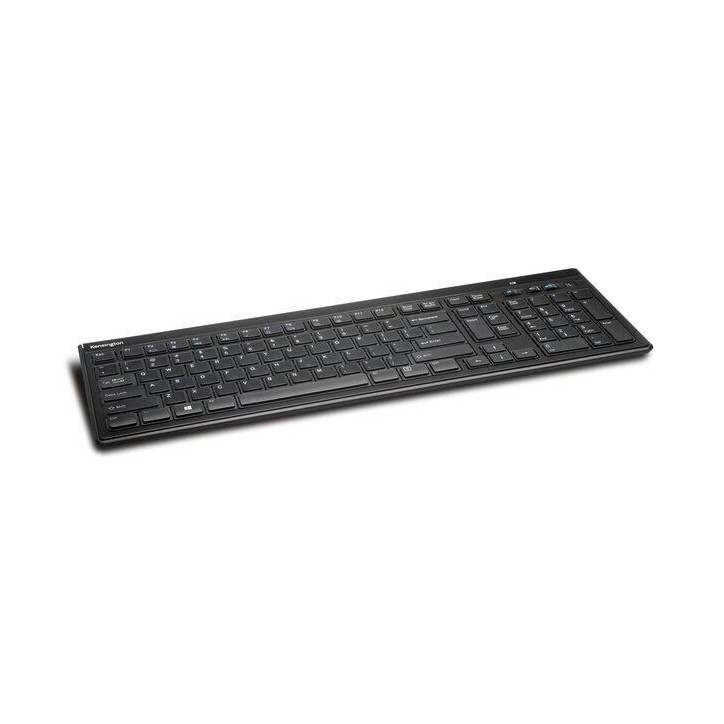 K72344IT Kensington Slim Type Wireless Tastiera Keyboard 2.4 GHz USB Black IT