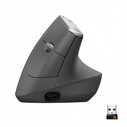 910-005448 910-005448 Logitech MX Vertical Advanced Ergonimic Mouse, RF + Bluetooth + USB-C 809010