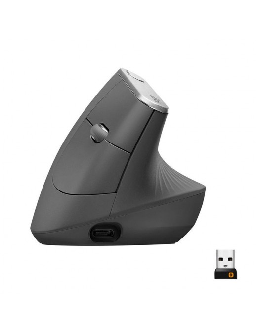 910-005448 910-005448 Logitech MX Vertical Advanced Ergonimic Mouse, RF + Bluetooth + USB-C 809010