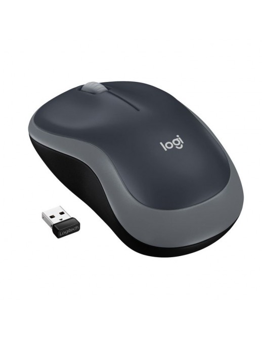 910-002235 Logitech Wireless Mouse M185 RF Wireless Alkaline Grey 910-002238 790162