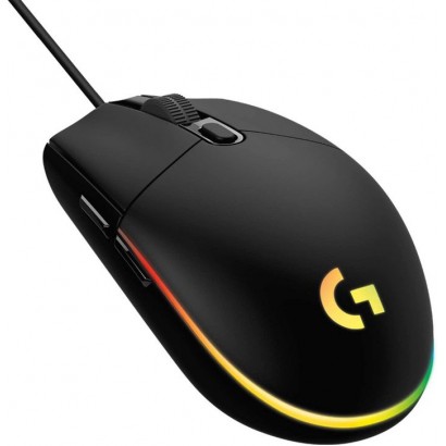 910-005796 Logitech G203 LIGHTSYNC Gaming Mouse Black