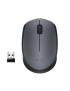 910-004642 910-004642 Logitech M170 Wireless Mouse, RF Wireless, Alkaline, Grey 813820 Ambidextrous