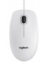 910-003360 910-003360 Logitech B100 Optical USB Mouse, USB Type-A, White 798569 Ambidextrous