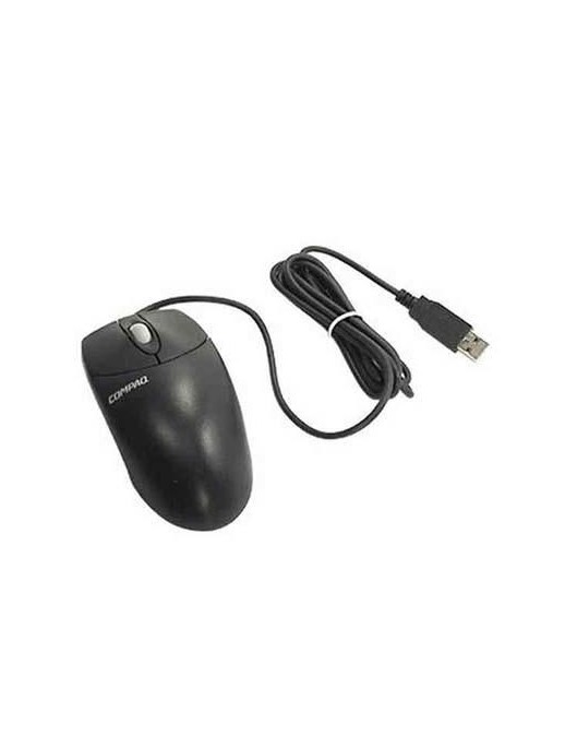 537749-001 537749-001 HP HP USB two-button scroll wheel optical mouse (Jack Black) - Has 1.8m (6.0 feet) long cable with USB ...