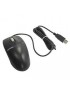 537749-001 537749-001 HP HP USB two-button scroll wheel optical mouse (Jack Black) - Has 1.8m (6.0 feet) long cable with USB ...