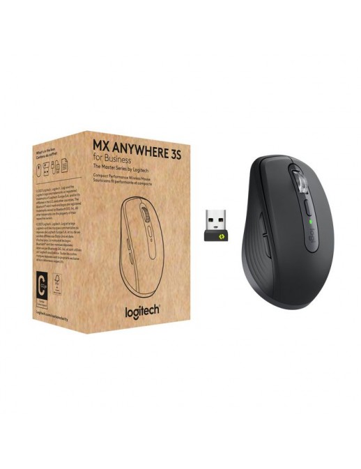 910-006958 910-006958 Logitech MX Anywhere 3S for Business mouse Right-hand RF Wireless + Bluetooth Laser 8000 DPI