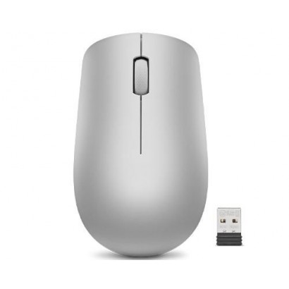 GY50Z18984 Lenovo Wireless (2.4 GHz), 1200 DPI, Optical sensor, Nano USB, 65 g, Platinum Grey