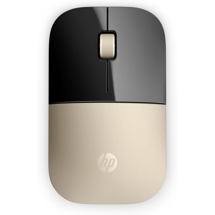 X7Q43AA HP Z3700 Gold Wireless Mouse