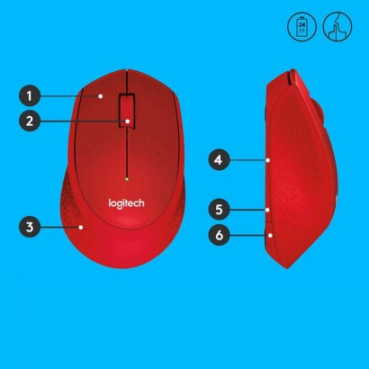 910-004911 910-004911 Logitech RF Wireless 2.4 GHz, 1000 dpi, Optical, MacOS X, Linux, Chrome OS, Windows 820578