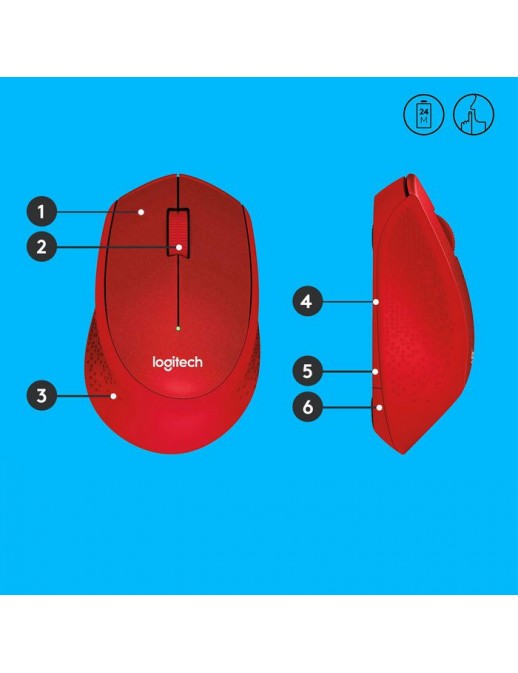 910-004911 910-004911 Logitech RF Wireless 2.4 GHz, 1000 dpi, Optical, MacOS X, Linux, Chrome OS, Windows 820578