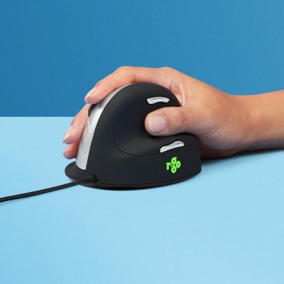 RGOBRHEMLR RGOBRHEMLR R-Go Tools R-Go HE Break Mouse, Ergonomic mouse, Anti-RSI software, Large (Hand Size above 185mm), Righ...