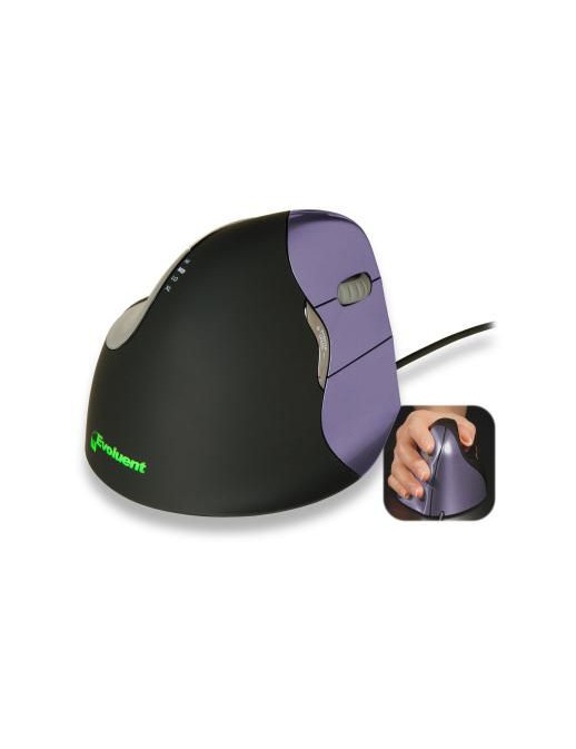 VM4S Evoluent VerticalMouse 4, small, 6 buttons, USB, Windows XP/7/Vista