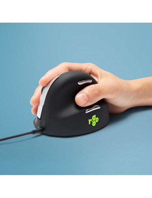 RGOHE R-Go Tools R-Go HE Mouse, Ergonomic mouse, Medium (Hand Size 165-185mm), Right Handed, wired