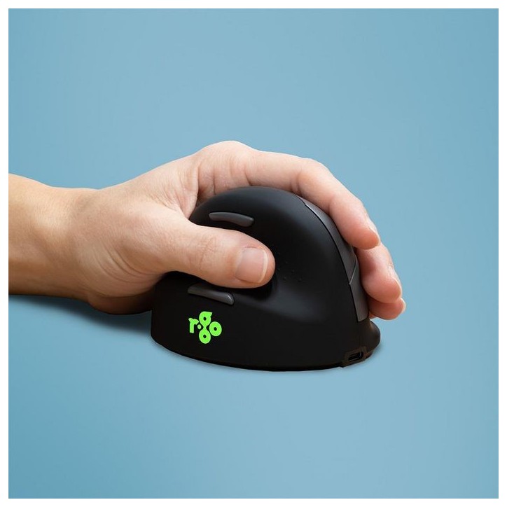 RGOHEWLL R-Go Tools R-Go HE Mouse, Ergonomic mouse, Medium (Hand Size 165-185mm), Left Handed, wireless RGOHEWLL R-Go Tools R-Go HE Mouse, Ergonomic mouse, Medium (Hand Size 165-185mm), Left Handed, wireless