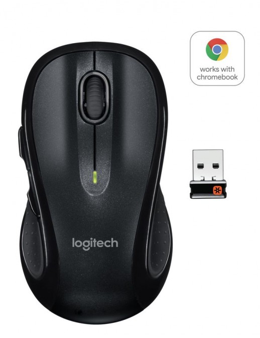 910-001826 910-001826 Logitech Wireless Mouse M510, RF Wireless, Alkaline, Black ALKALINE - Alkaline Batteries - No restictions