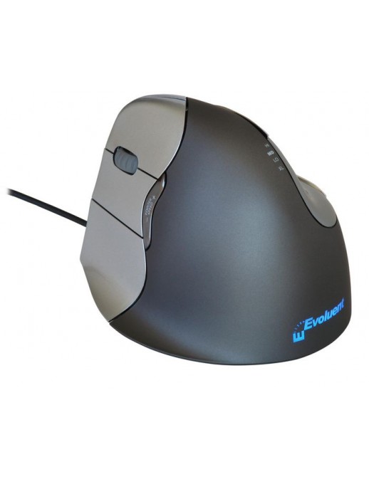 500789 500789 Evoluent VerticalMouse 4, small, 6 buttons, USB, Windows XP/7/Vista VM4L