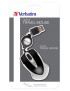 49020 49020 Verbatim USB, 1000 dpi, 150 x 42 x 29mm, 44g, Black
