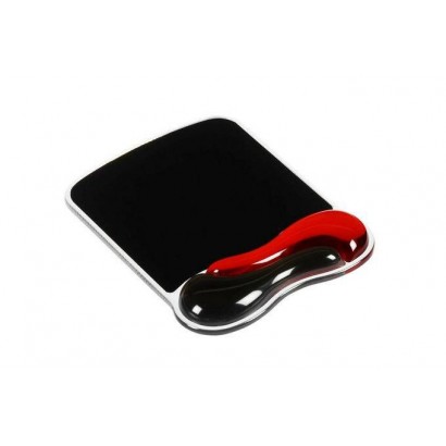 62402 Kensington Duo Gel Mouse Pad Wrist Rest — Red