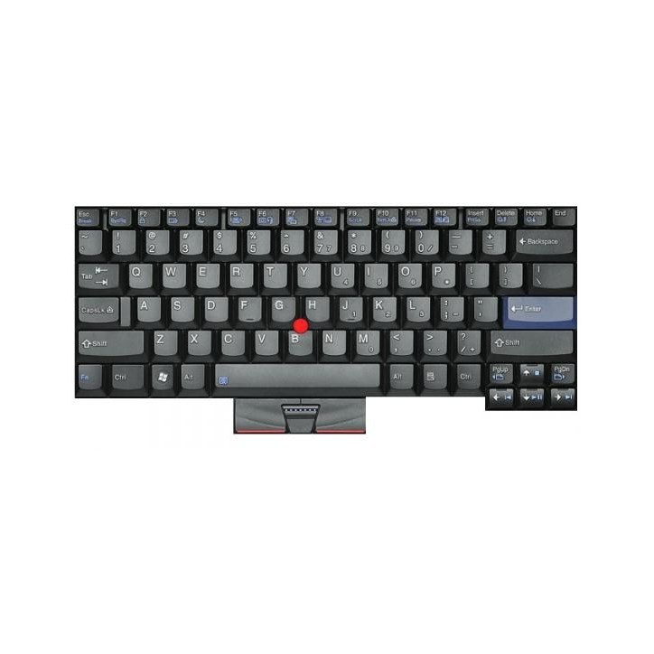 45N2300 Lenovo Tastiera Keyboard (Italian) Black