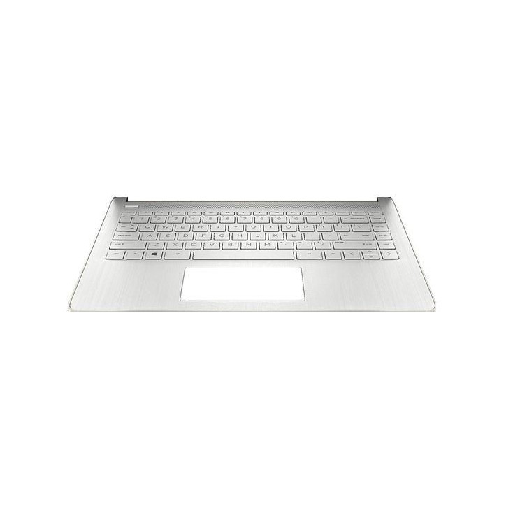 L61506-061 HP Top cover: natural silver Tastiera Keyboard: natural silver no backlight 842543