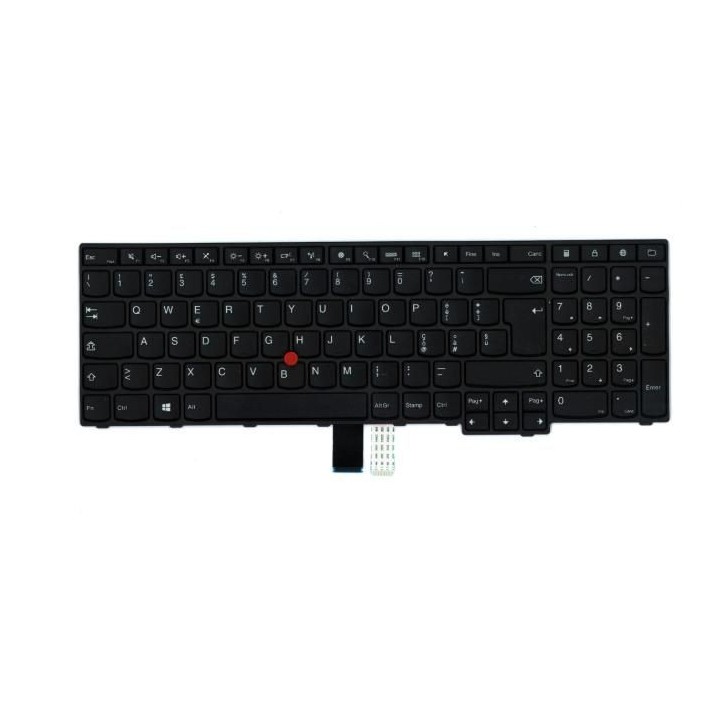 00HN054 Lenovo Tastiera Keyboard for ThinkPad E560 (20EV) Black