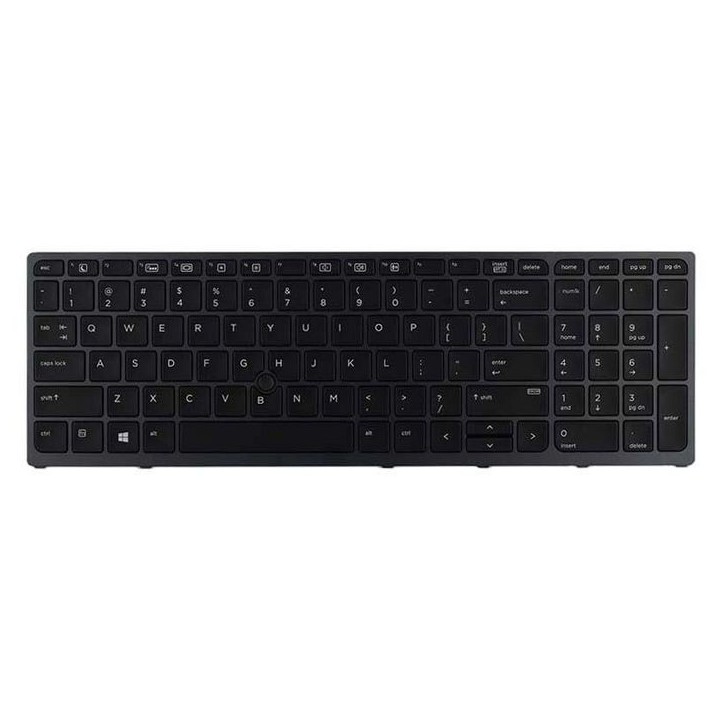 848311-061 HP Tastiera Keyboard (Italy) Black