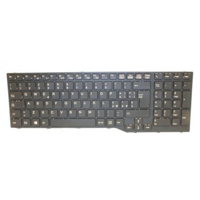 FUJ:CP672222-XX FUJ:CP672222-XX Fujitsu Tastiera Keyboard w/o TS Black Italian
