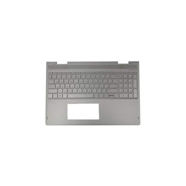 L22411-061 HP Top Case & Tastiera Keyboard Silver