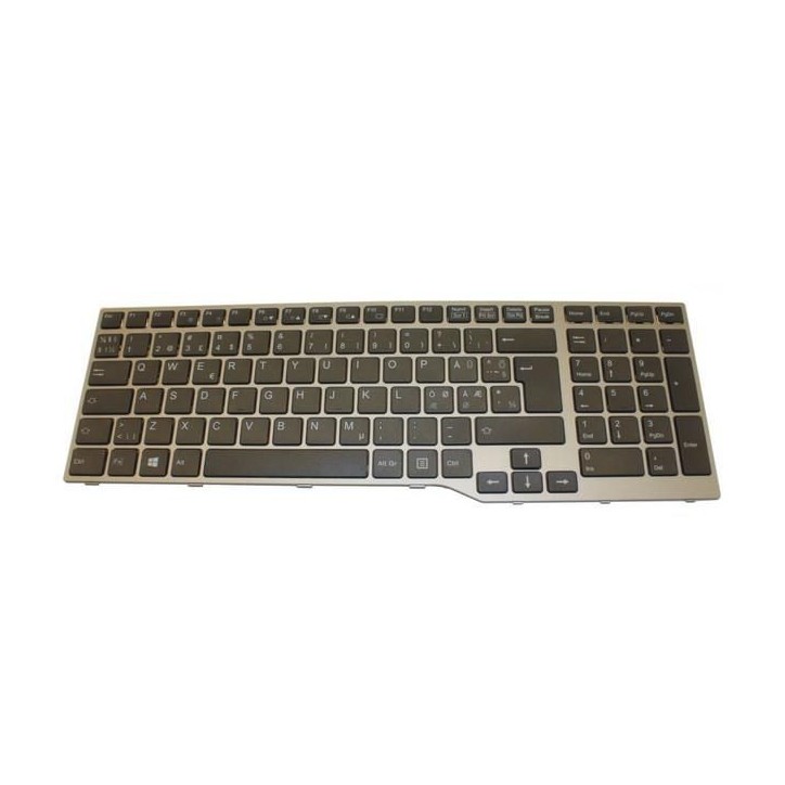 FUJ:CP668360-XX Fujitsu Tastiera Keyboard Black