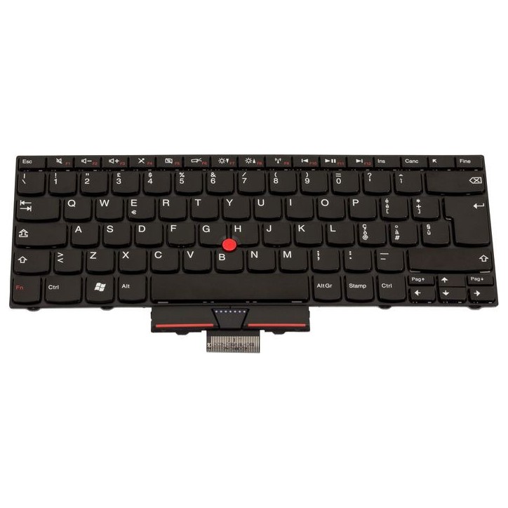 FRU60Y9455 Lenovo Tastiera Keyboard (Italian) Black 60Y9455