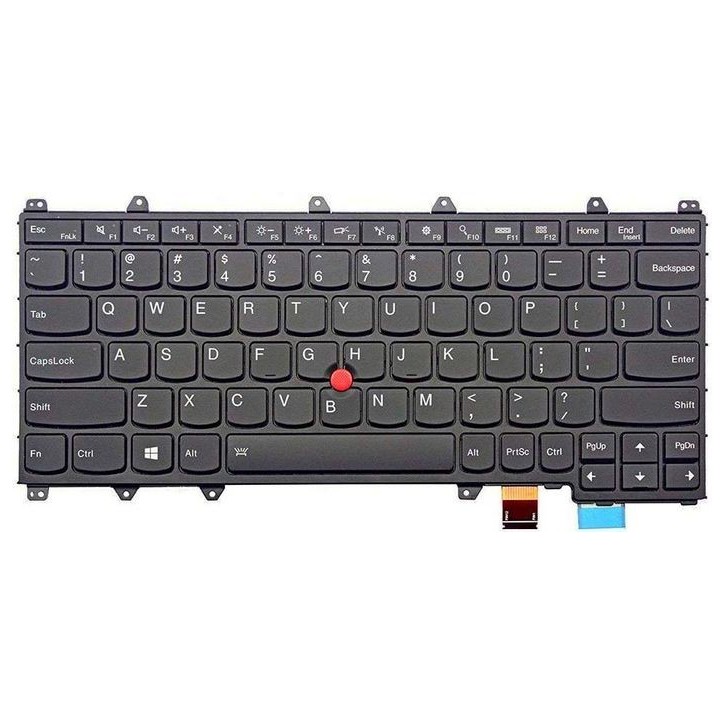 01AV692 Lenovo Tastiera Keyboard for Lenovo ThinkPad Yoga 370 notebook FRU01AV692