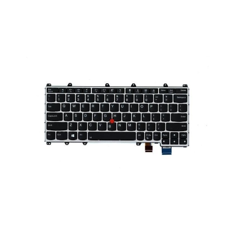 01HX117 Lenovo Tastiera Keyboard for ThinkPad X380 Yoga FRU01HX117