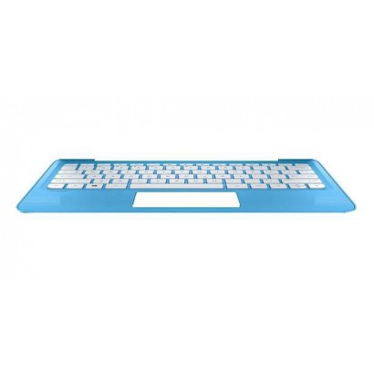 917042-061 917042-061 HP Top Case & Tastiera Keyboard Aqua Blue