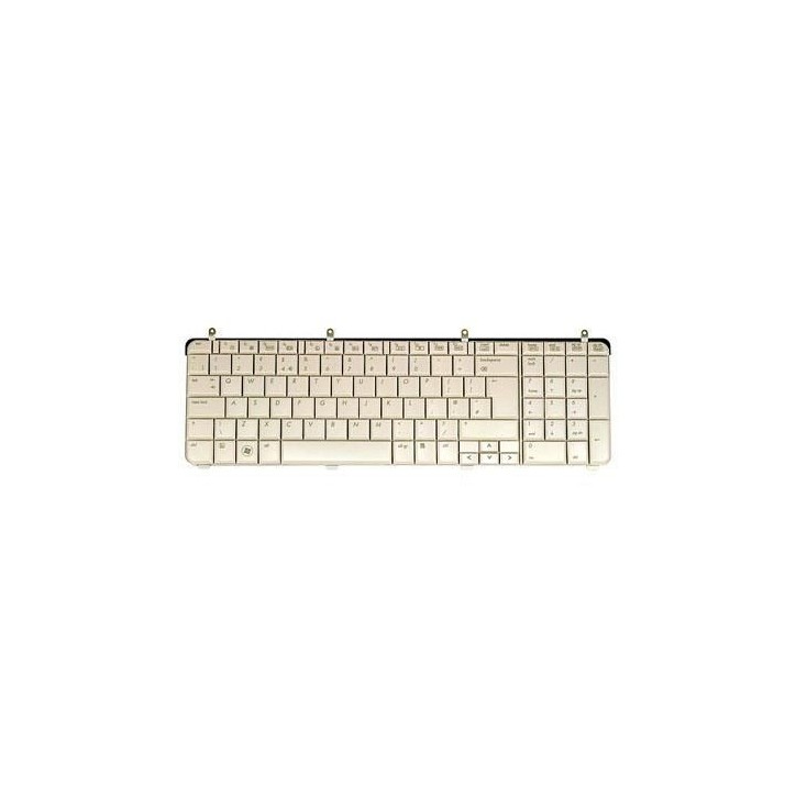 516357-061 HP Standard full-size Tastiera Keyboard assembly (IMR Moonlight White) UV painted - With interface cable (Italy)