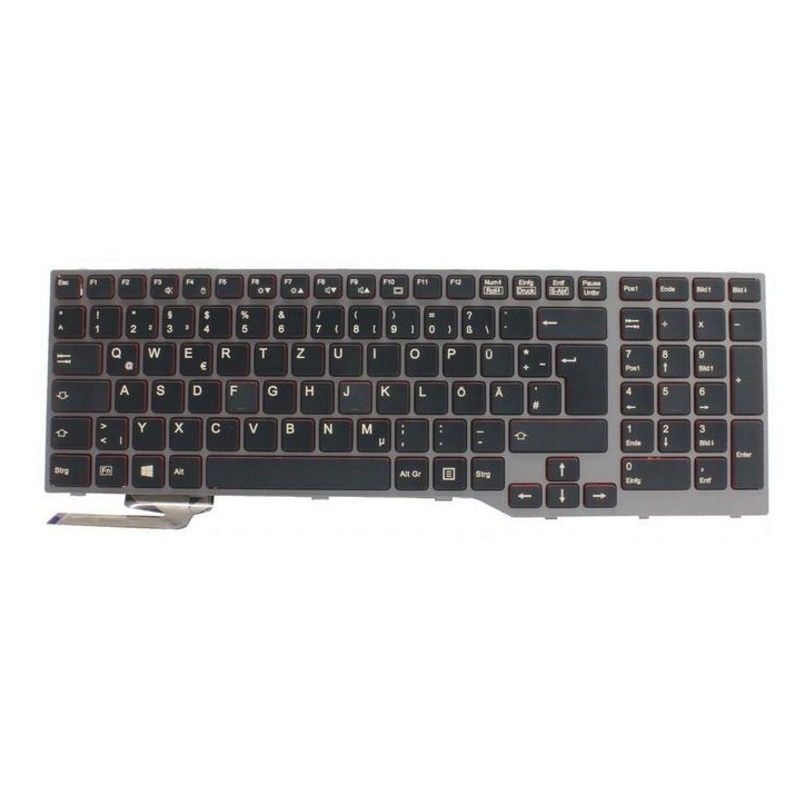 FUJ:CP663798-XX Fujitsu Tastiera Keyboard Black 38038906 FUJ:CP663798-XX Fujitsu Tastiera Keyboard Black 38038906