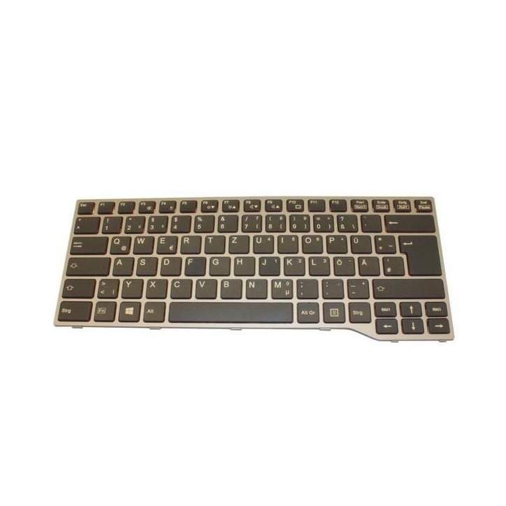 FUJ:CP668393-XX Fujitsu Tastiera Keyboard Black