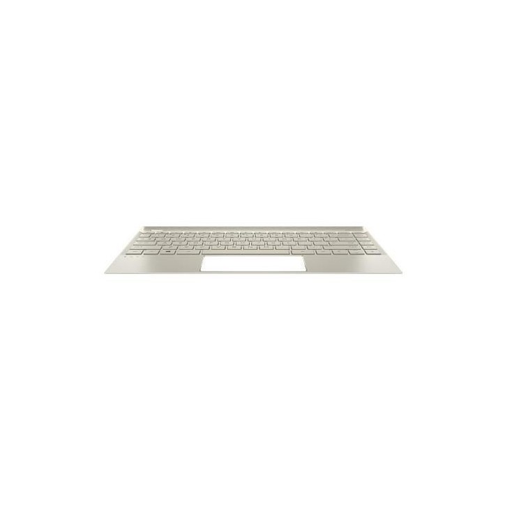 L19541-061 HP Tastiera Keyboard/top cover with backlight (includes backlight cable and Tastiera Keyboard cable) In pale gold fin