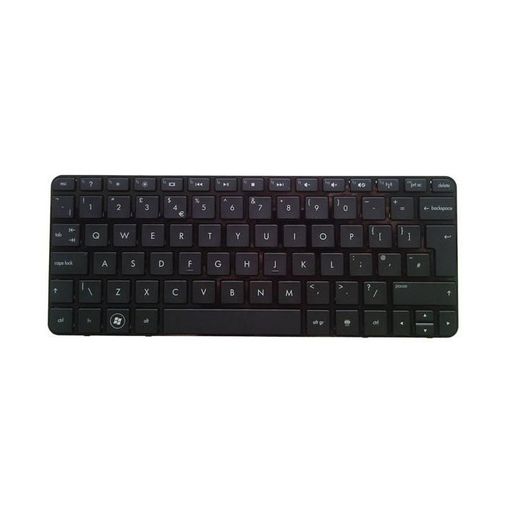 594711-061 HP Tastiera Keyboard (Italy) Black