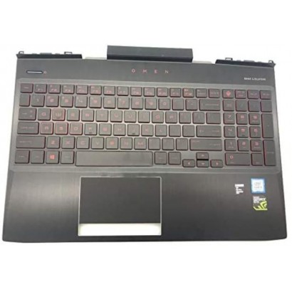L30194-061 L30194-061 HP Top Case & Tastiera Keyboard for Omen 15-dc HP DSE