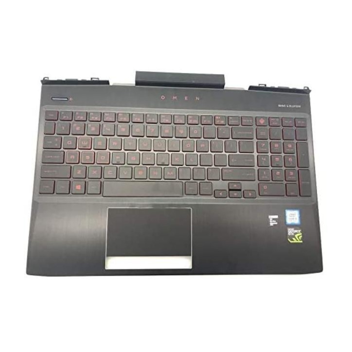 L30194-061 HP Top Case & Tastiera Keyboard for Omen 15-dc