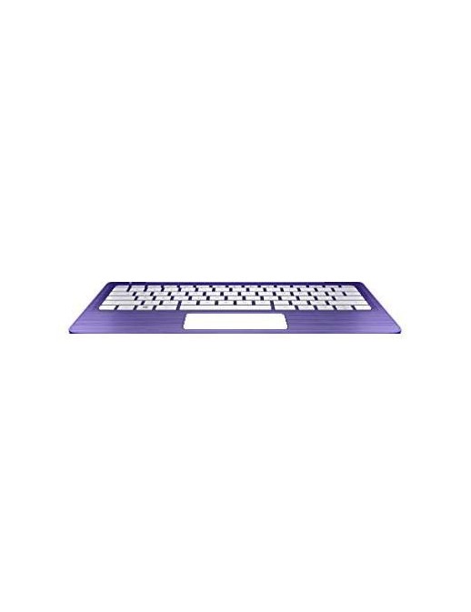 906789-061 906789-061 HP Tastiera Keyboard/top cover (includes Tastiera Keyboard cable) violet purple finish