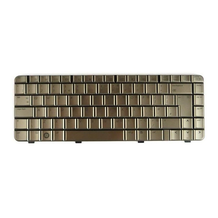 496121-061 HP Tastiera Keyboard (Italy) Coffee