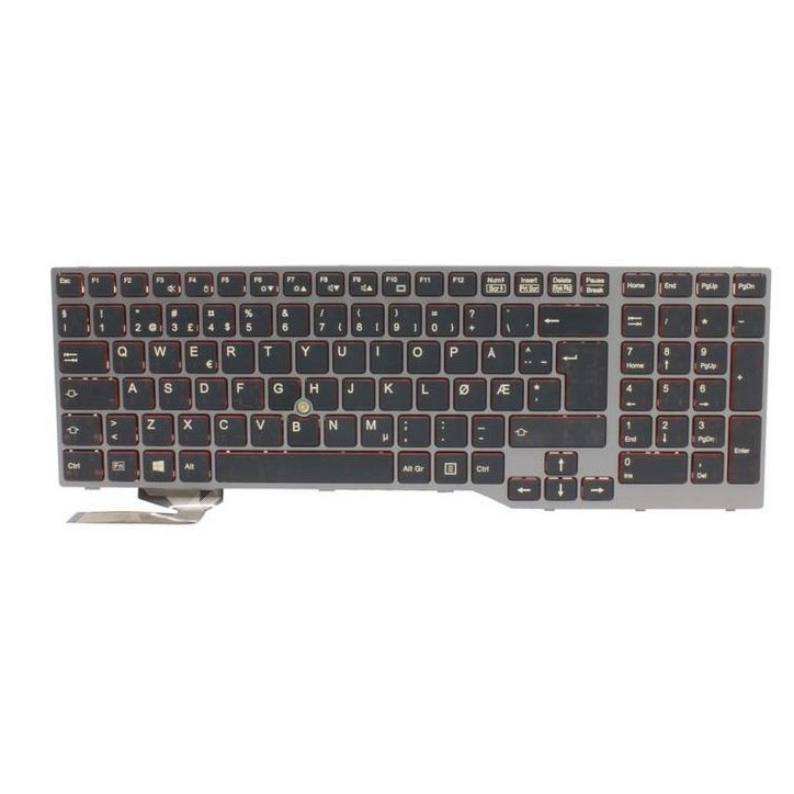 FUJ:CP631065-XX Fujitsu Tastiera Keyboard Black 38035353 FUJ:CP631065-XX Fujitsu Tastiera Keyboard Black 38035353