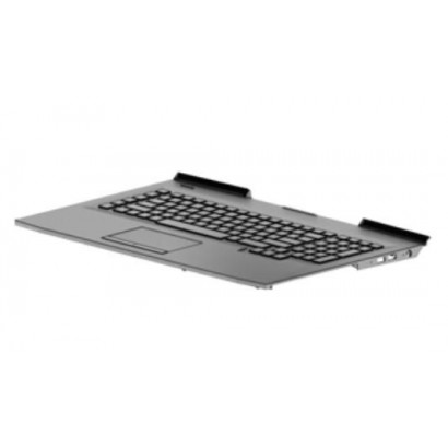 L14993-061 L14993-061 HP Top cover with Tastiera Keyboard and TouchPad in Onyx Black with Carbon Fiber pattern (full-size 4-c...