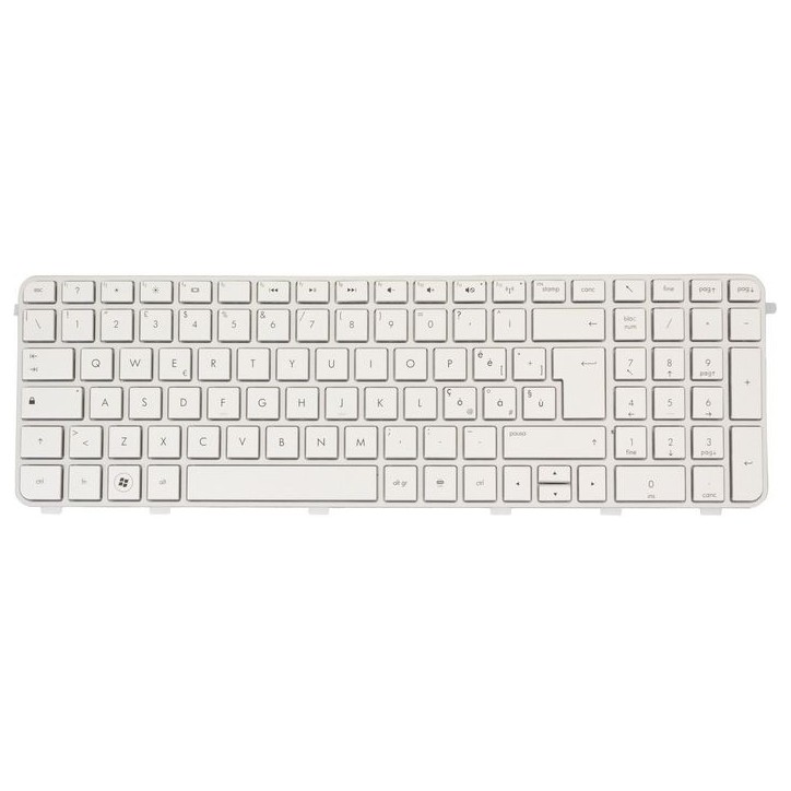 645485-061 HP Tastiera Keyboard (Italy) Silver